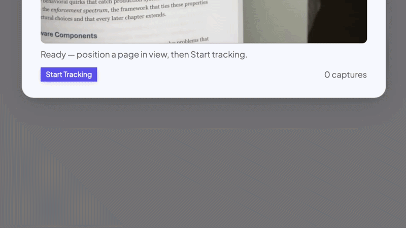 Hard-copy scanning to flashcards demo